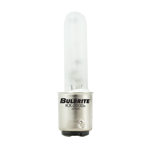 Bulbrite KX20CL/DC 20 Watt KX-2000 Dimmable Krypton/Xenon T3 Capsule Bulb, DC Bayonet Base, Frost - Cheap-Us