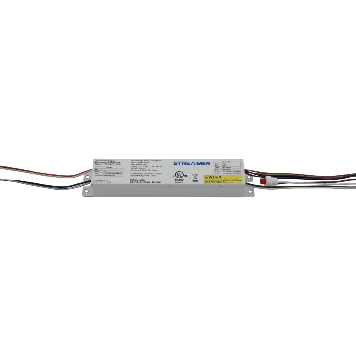 65-708 ADD ON EMERGENCY BATTERY Add on Emergency Backup Battery for Linear Strip Lights; 8 Watt; 1000 LM; 90 min. Run Time; 100-347 Volt - Cheap-Us