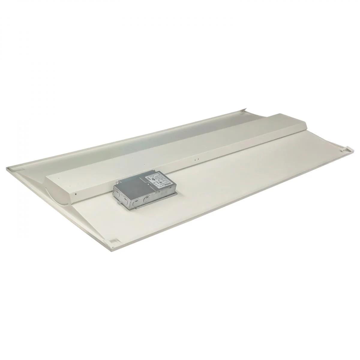 65-693 2X4 EM SINGLE BASKET TROFFER 2X4 Emergency Backup; Single Basket LED Troffer Fixture; Wattage Selectable; CCT Selectable; Lumens Selectable - Cheap-Us