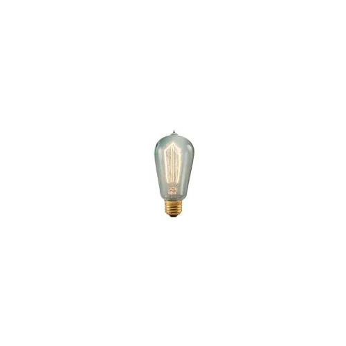Bulbrite NOS40-1890/SMK-6PK 40 Watt Nostalgic Edison ST18 Bulb, Vintage Hairpin Filament, Medium Base, Smoke Finish, 6 Pack - Cheap-Us