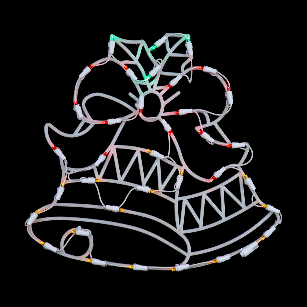 Vickerman 16 Double Bell Wire Silhouette with 35 LED Lights- 2 Pack - Cheap-Us
