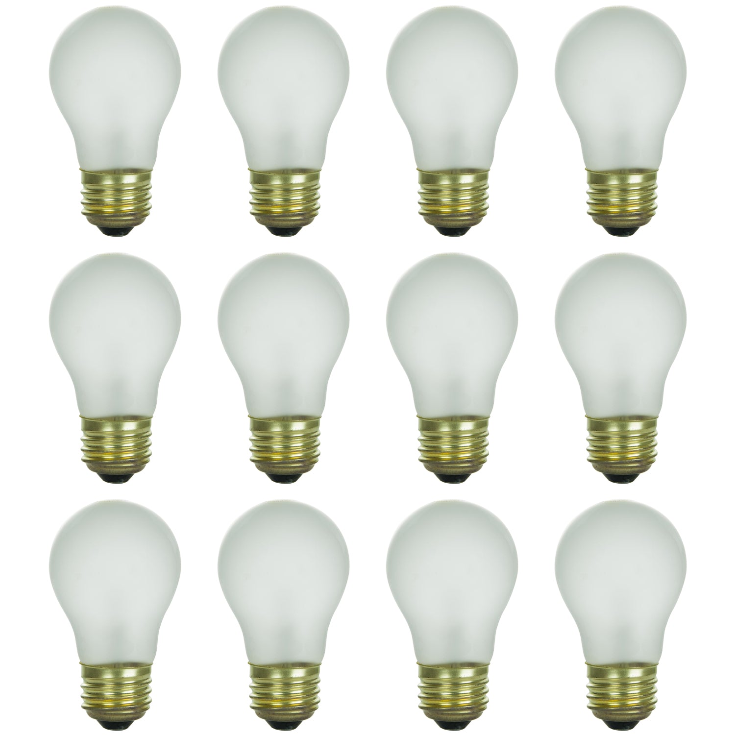 Sunlite 40 Watt A15 Appliance, Medium Base, Frost - Cheap-Us