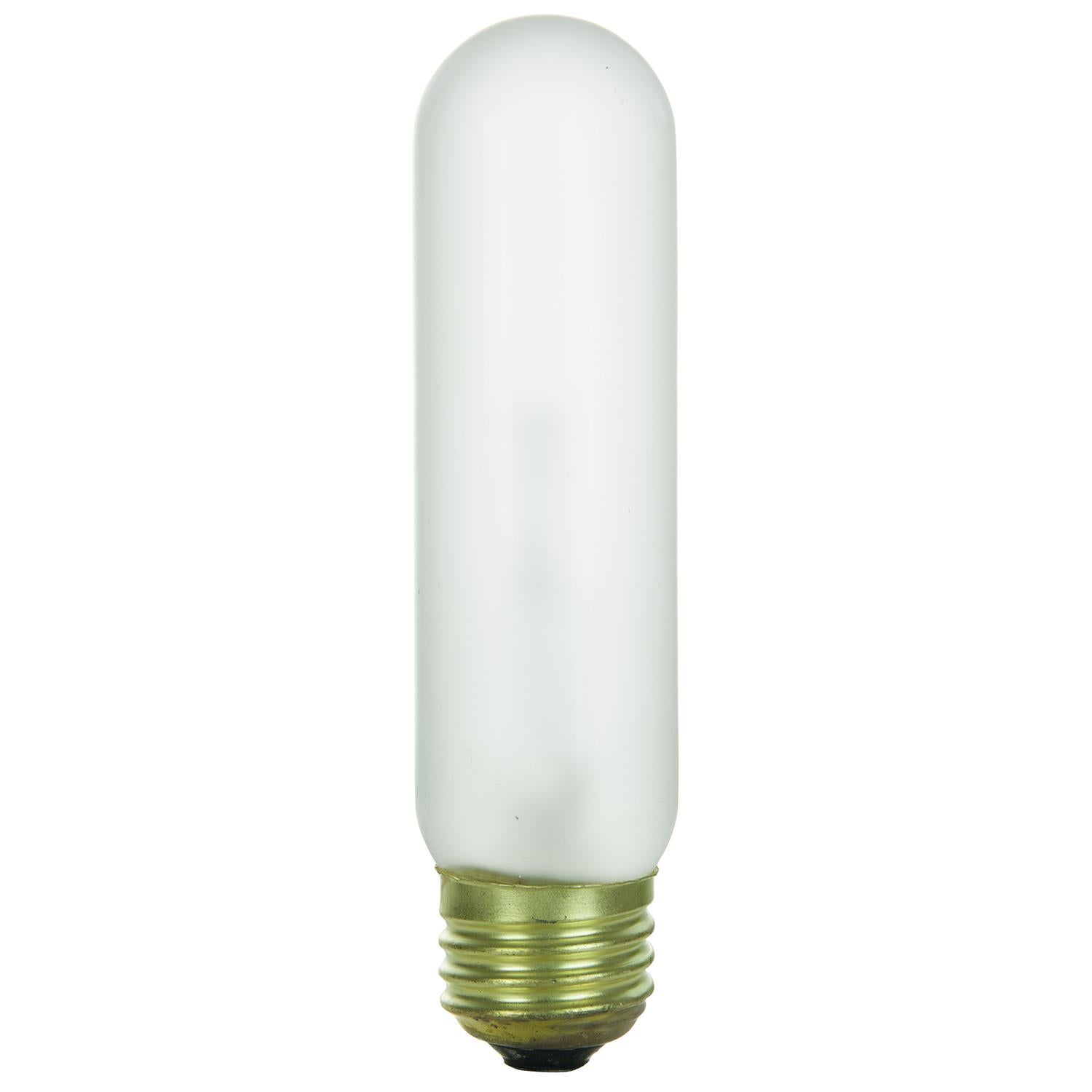 Sunlite 40 Watt T10 Tubular, Medium Base, Frost - Cheap-Us