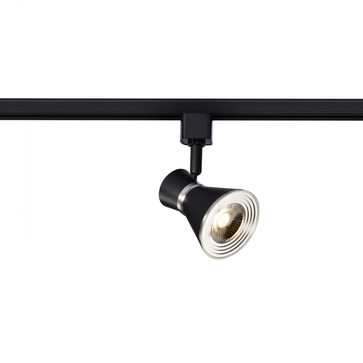 TH634 12W LED CINCH TRACK HEAD 24 12 Watt LED Cinch Track Head; 3000K; Matte Black and Brushed Nickel Finish - Cheap-Us