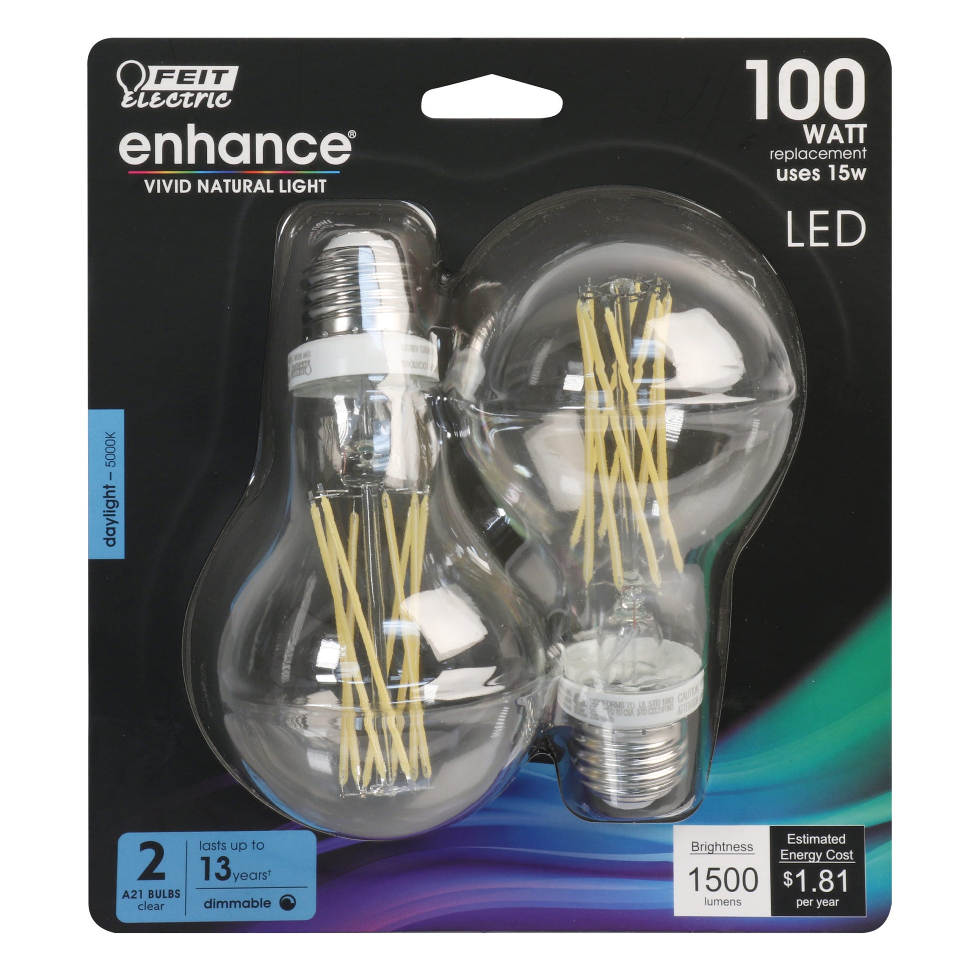 1500 Lumen 5000K Dimmable A21 LED - Cheap-Us