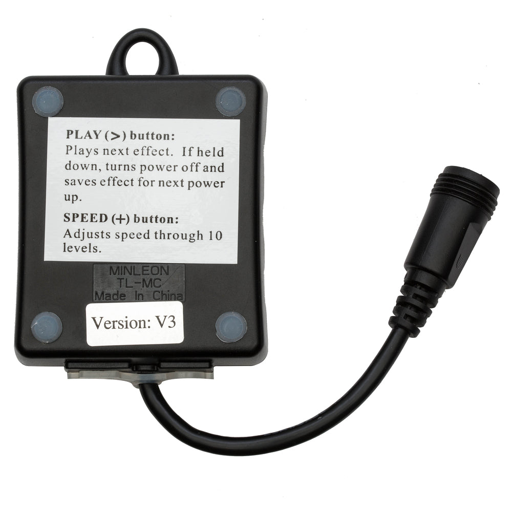 Vickerman Mini-Controller (V3) - an entry level controller capable of 'controlling' up to 500L on a single string but can 'operate' up to 5000L (10 drops of 500L strings each) when wired in parallel where each drop will display the same thing comes w - Cheap-Us