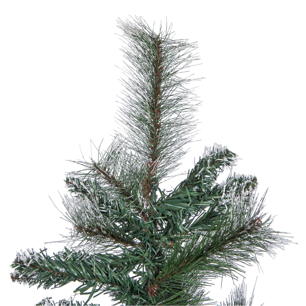 Vickerman 2' Snow Tipped Mixed Pine Artificial Christmas Tree Unlit - Cheap-Us