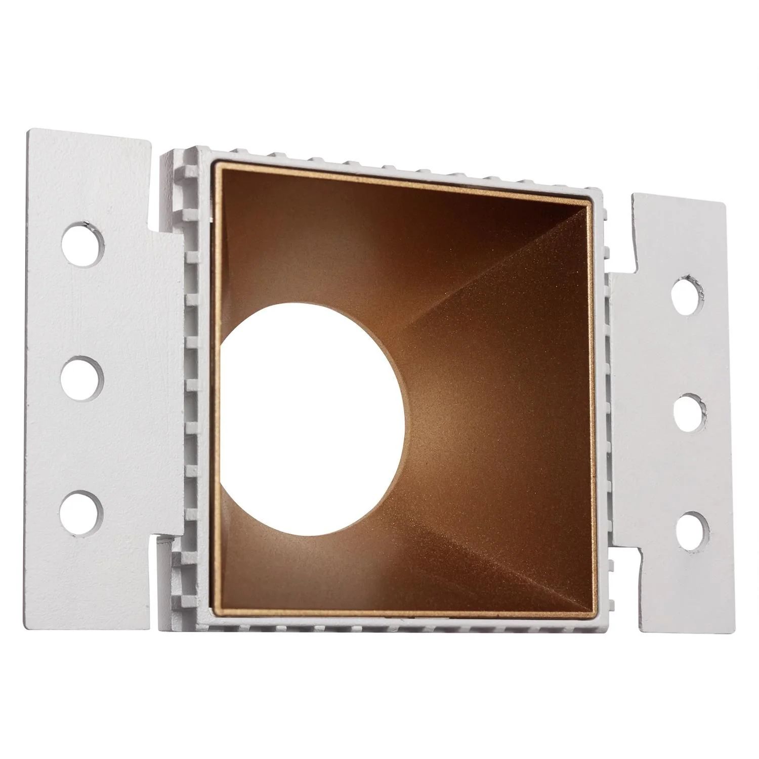 Westgate 4 LED Trimless Recessed Lights, Residential Lighting, 10W, 700 Lumens, 2700K, Matte Gold Finish, TRIAC LED Dimmer - Cheap-Us