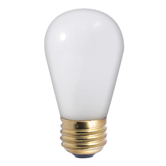 BULBRITE INCANDESCENT S14 MEDIUM SCREW (E26) 11W DIMMABLE LIGHT BULB 2700K/WARM WHITE 25PK (701911) - Cheap-Us