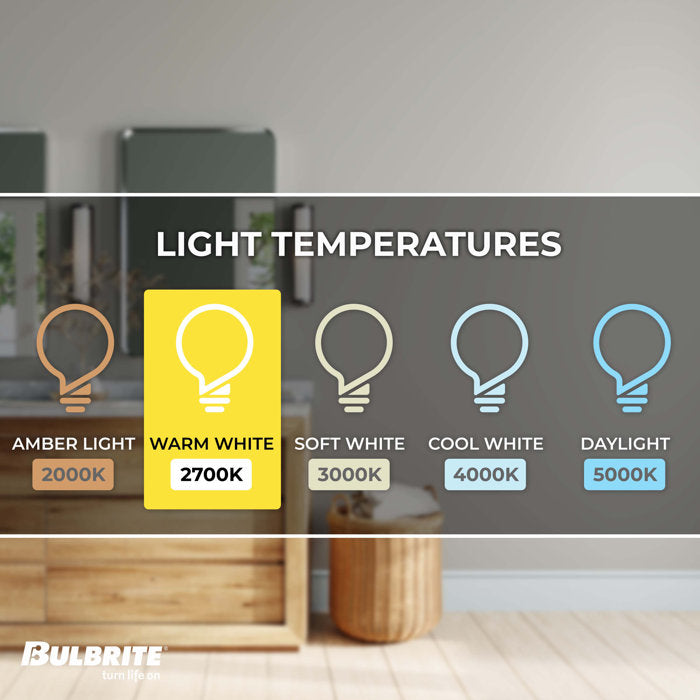 BULBRITE LED T9 MEDIUM SCREW (E26) 4W DIMMABLE FILAMENT LIGHT BULB 2700K/WARM WHITE 40W INCANDESCENT EQUIVALENT 2PK (776865) - Cheap-Us