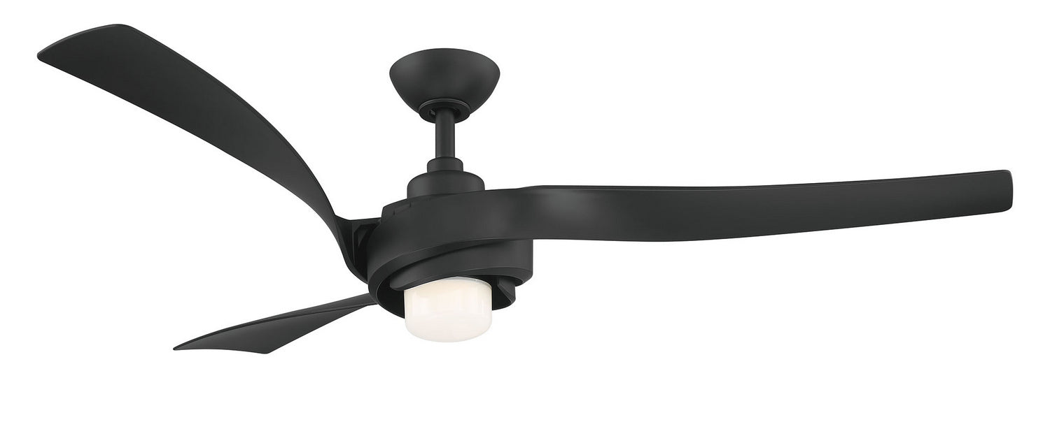 Wind River Fans Kurve 60 Inch Smart Ceiling Fan, 17Watts, 120V, 3000K - Cheap-Us