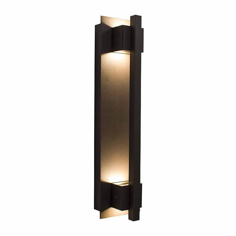Westgate LED Wall Sconce Light, Outdoor Lighting, 5W/10W/15W/20W, 90 Lumens/W, 5000K, Dark Bronze Finish - Cheap-Us