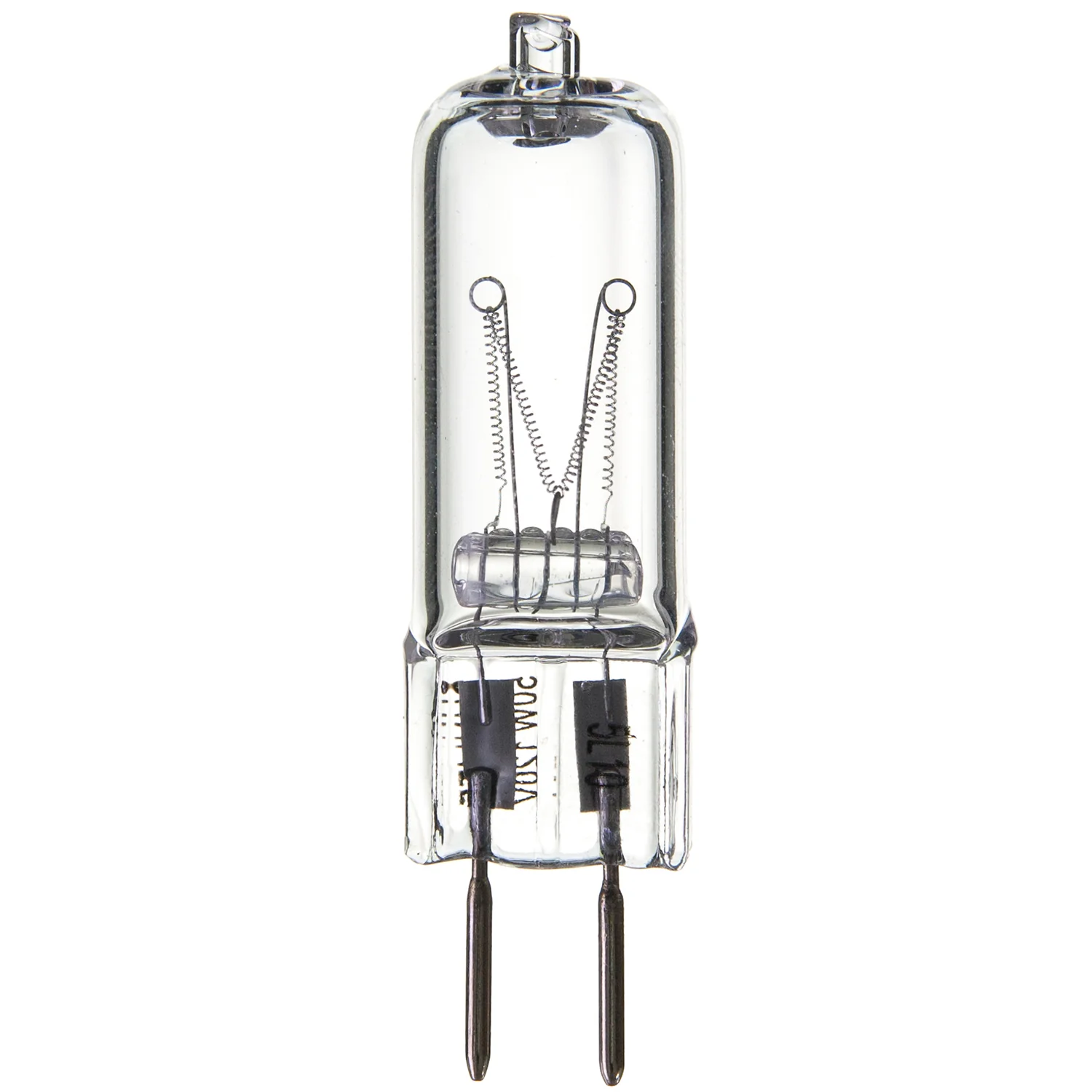 Sunlite 40622-SU Q50/CL/GY6/120V Halogen 20-Watt Single Ended T3.5 Lght Bulb, 500 Lumen, 120 Volt, GY6.35 (Bi-Pin) Base, Clear, 2000 Hour Life Span, 3200K - Warm White 12 Pack - Cheap-Us