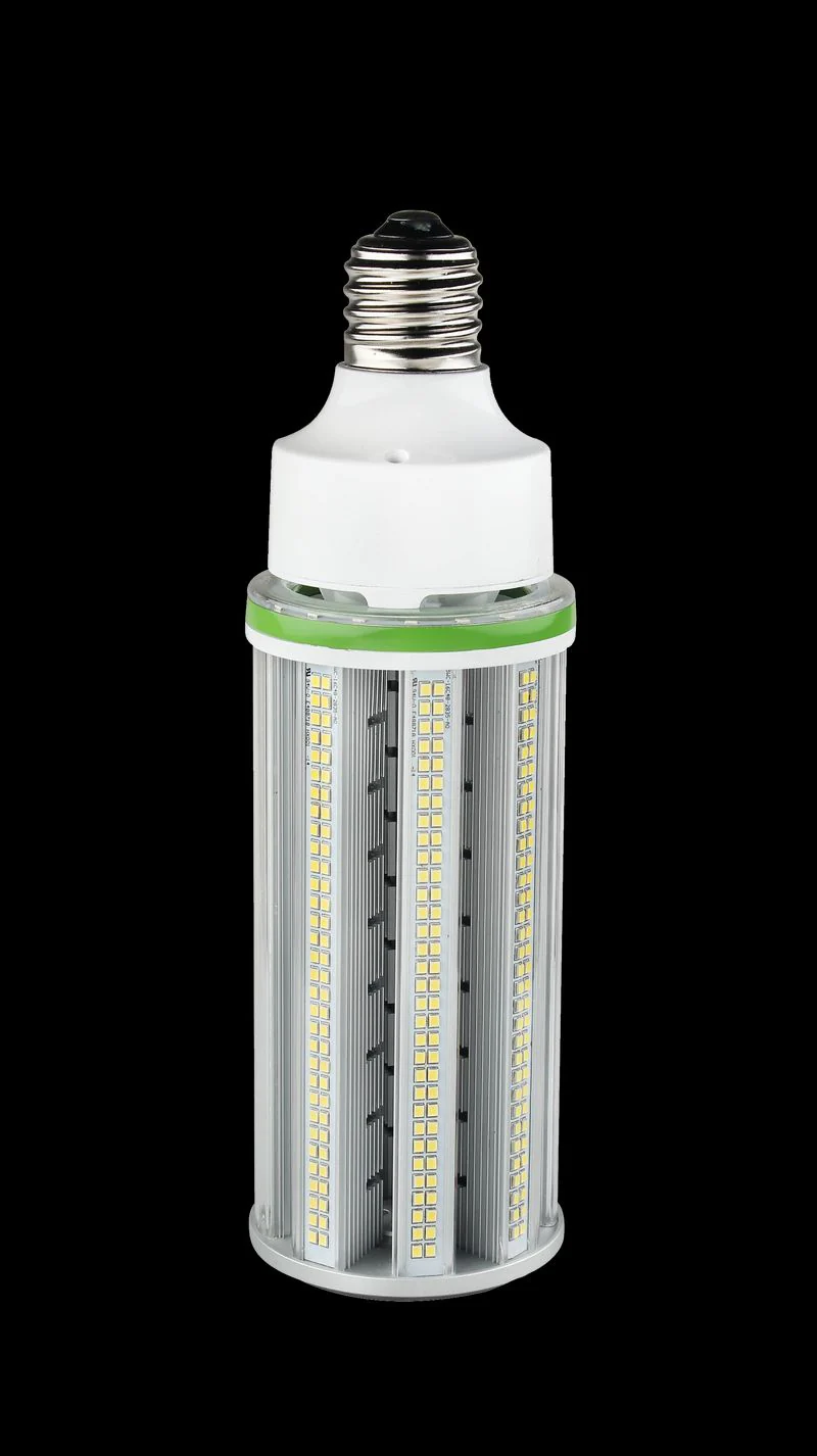 Westgate High-Lumen LED Corn Lamp With Up Light, 100~277V AC, Industrial Lighting, 240W, 34800 Lumens, 5000K, White Finish - Cheap-Us