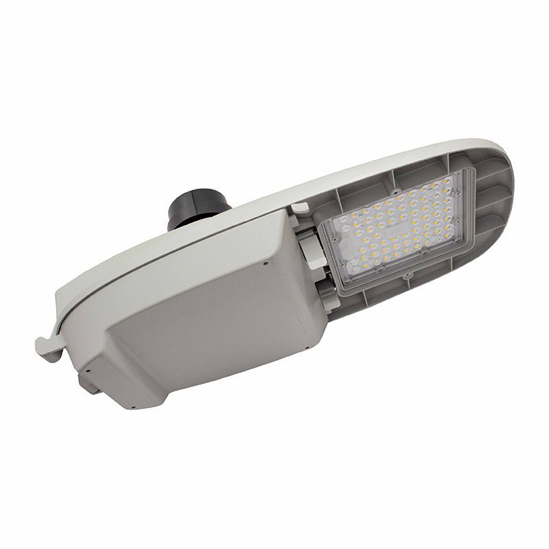 Westgate Gen. 3 Street Light Lg Housing, 50W , 30K , 3030 Lumens , 100-277V, Outdoor Lighting, 50W, 6750 Lumens, 3000K, Light Grey Finish, 0~10V Dimmable - Cheap-Us