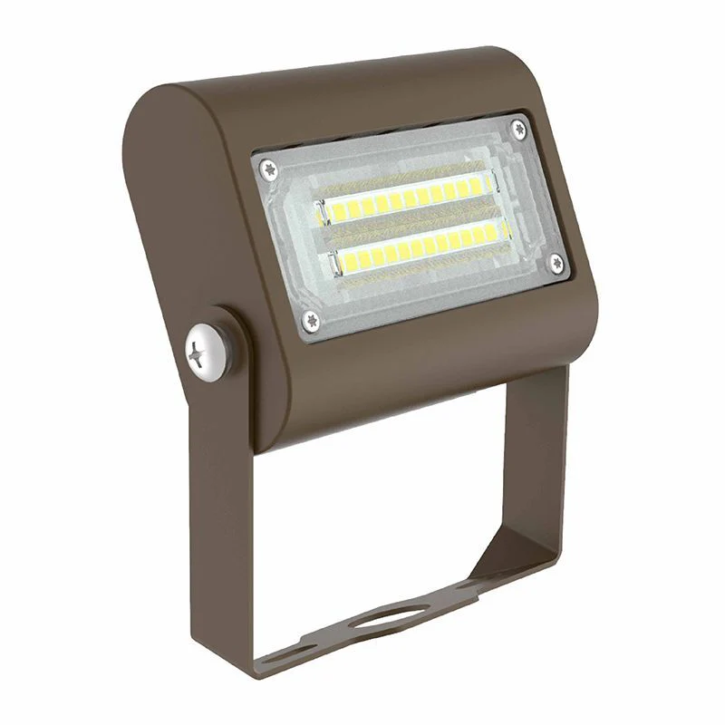 Westgate Flood/Area Light,T 120-277V, Outdoor Lighting, 15W, 1950 Lumens, 5000K, Bronze 0~10V Dimmable - Cheap-Us