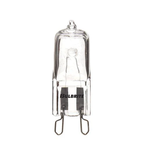 BULBRITE HALOGEN T4 BI-PIN (G9) 20W DIMMABLE LIGHT BULB 2900K/SOFT WHITE 5PK (654020) - Cheap-Us