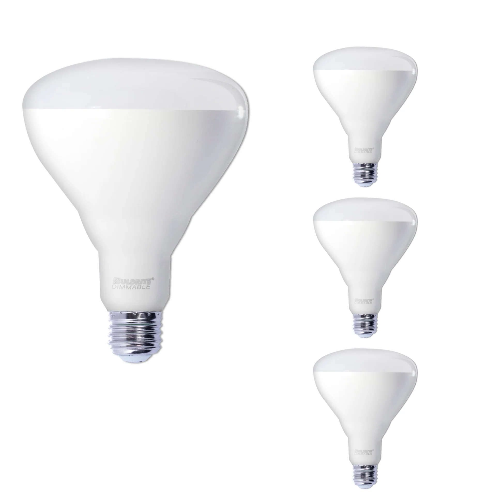 BULBRITE 15W LED BR40 3000K E26 120V-4PK - Cheap-Us