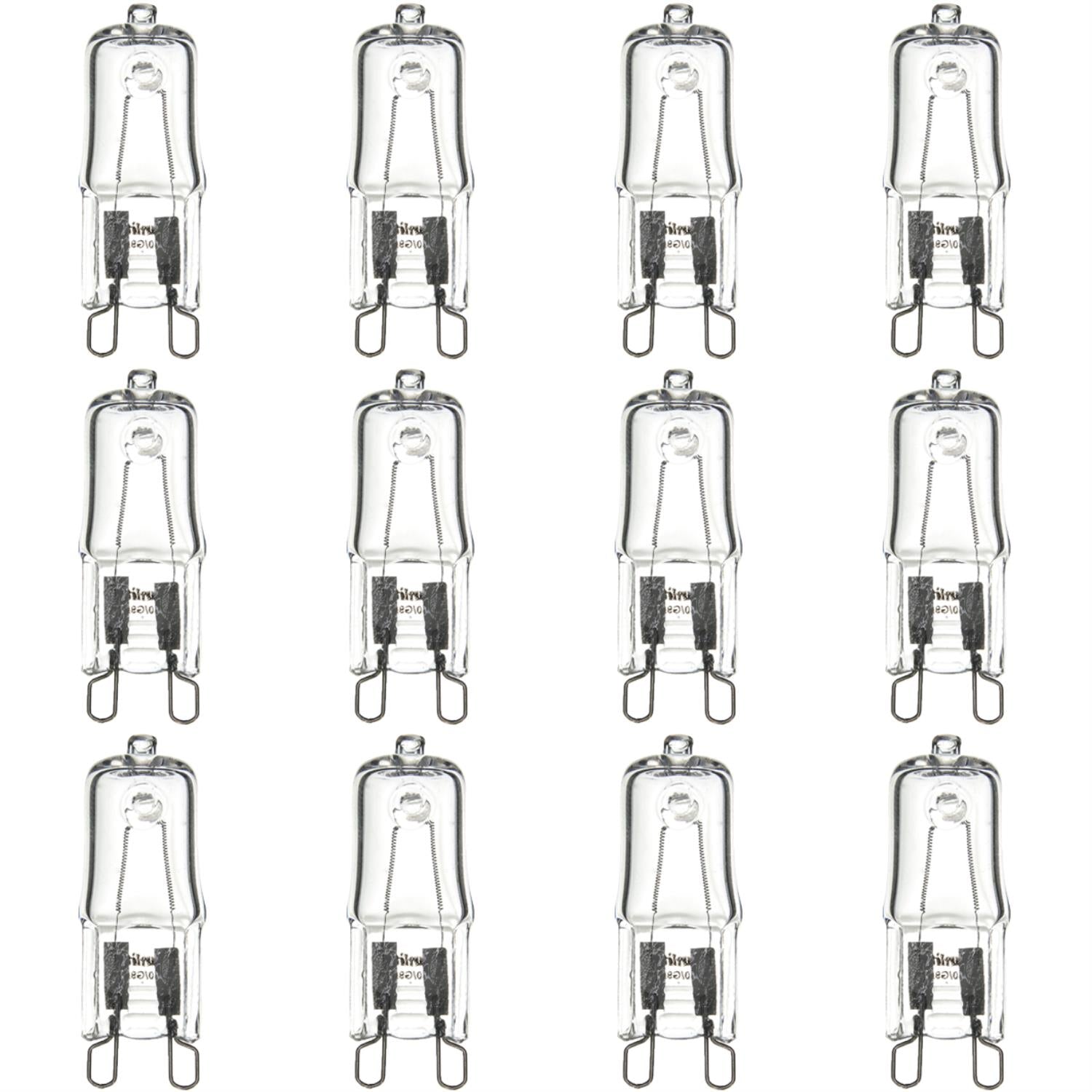Sunlite 60 Watt, Single Ended T3.5, G9 Bi-Pin Base, Clear - Cheap-Us