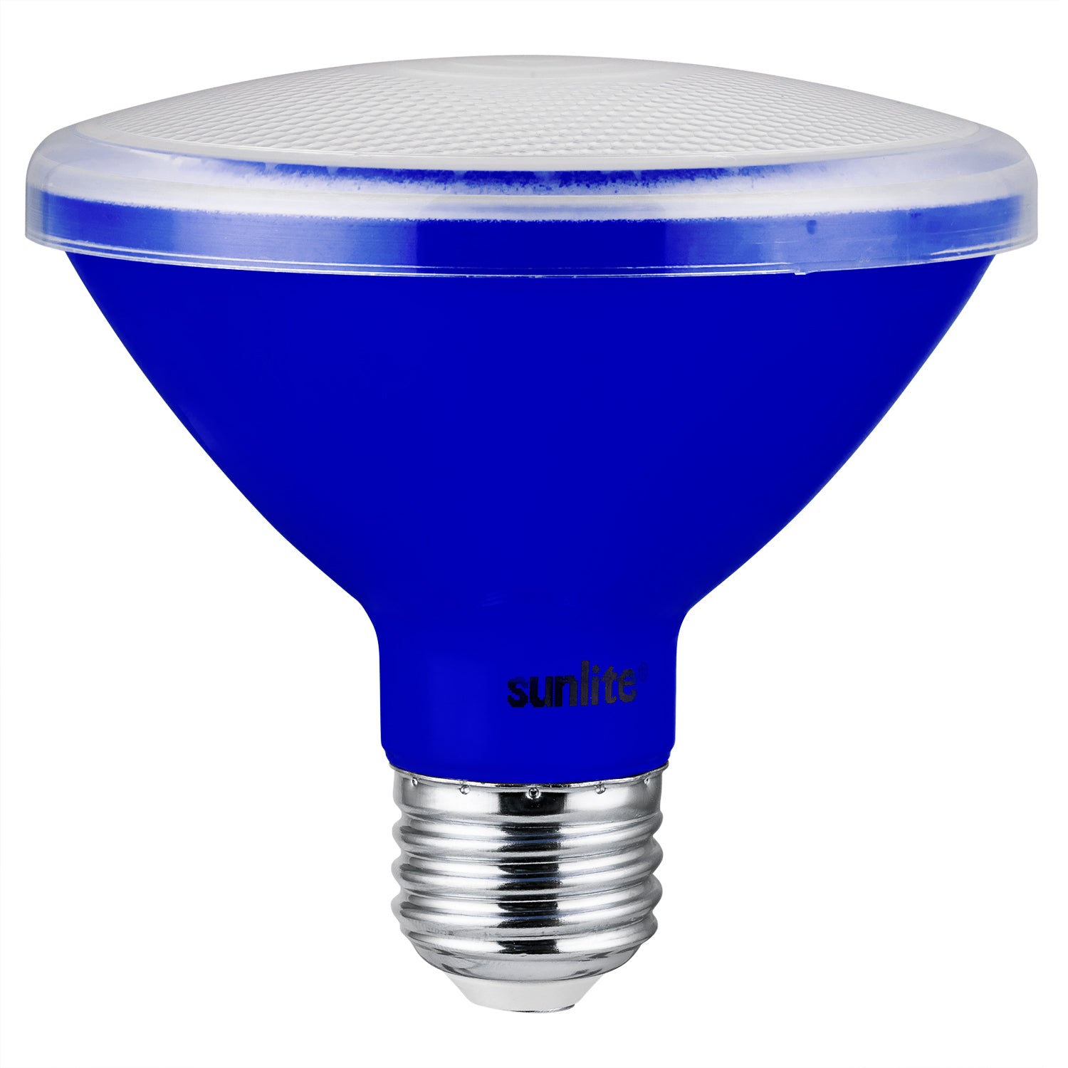 Sunlite 81472 LED PAR30 Short Neck Colored Recessed Light Bulb, 8 Watt (75W Equivalent), Medium (E26) Base, Floodlight, ETL Listed, Blue, 1 pack - Cheap-Us