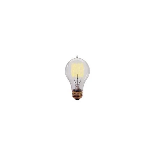 Bulbrite NOS25-VICTOR 25 Watt Nostalgic Incandescent Edison Quad Loop A19, Medium Base, Antique Finish - Cheap-Us