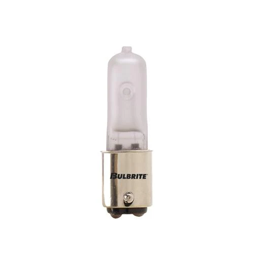 BULBRITE HALOGEN T4 DOUBLE-CONTACT BAYONET (BA15d) 35W DIMMABLE LIGHT BULB 2900K/SOFT WHITE 5PK (613032) - Cheap-Us