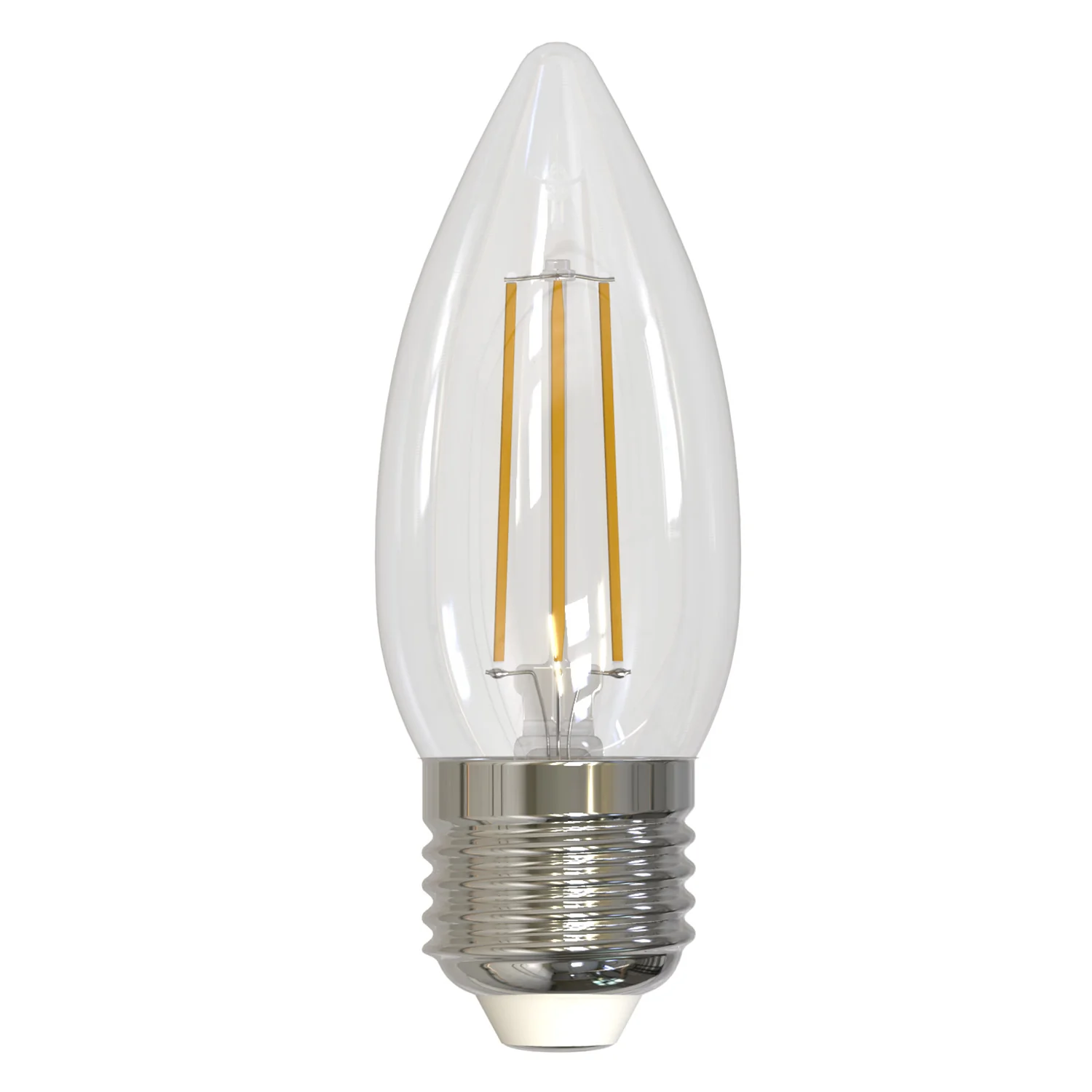 BULBRITE LED B11 MEDIUM SCREW (E26) 4W DIMMABLE FILAMENT LIGHT BULB 2700K/WARM WHITE 40W INCANDESCENT EQUIVALENT - Cheap-Us