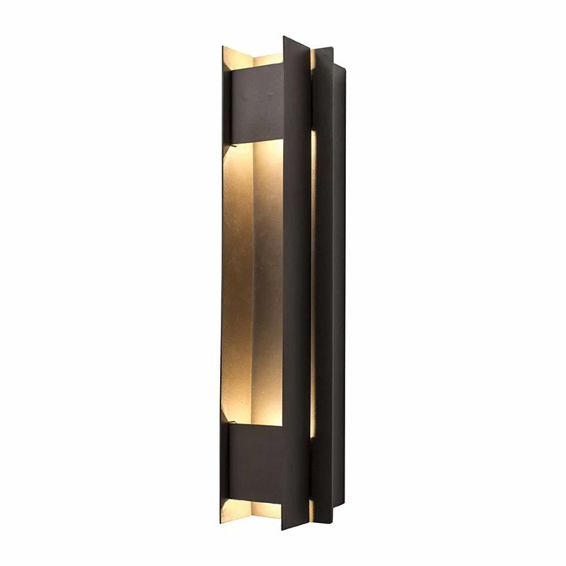 Westgate LED Wall Sconce Light, Outdoor Lighting, 20W(5Wx4), 1800 Lumens, 3000K, Dark Bronze Finish - Cheap-Us