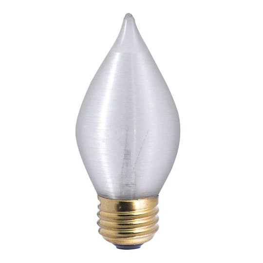 BULBRITE INCANDESCENT C15 MEDIUM SCREW (E26) 25W DIMMABLE LIGHT BULB SATIN 10PK (431025) - Cheap-Us