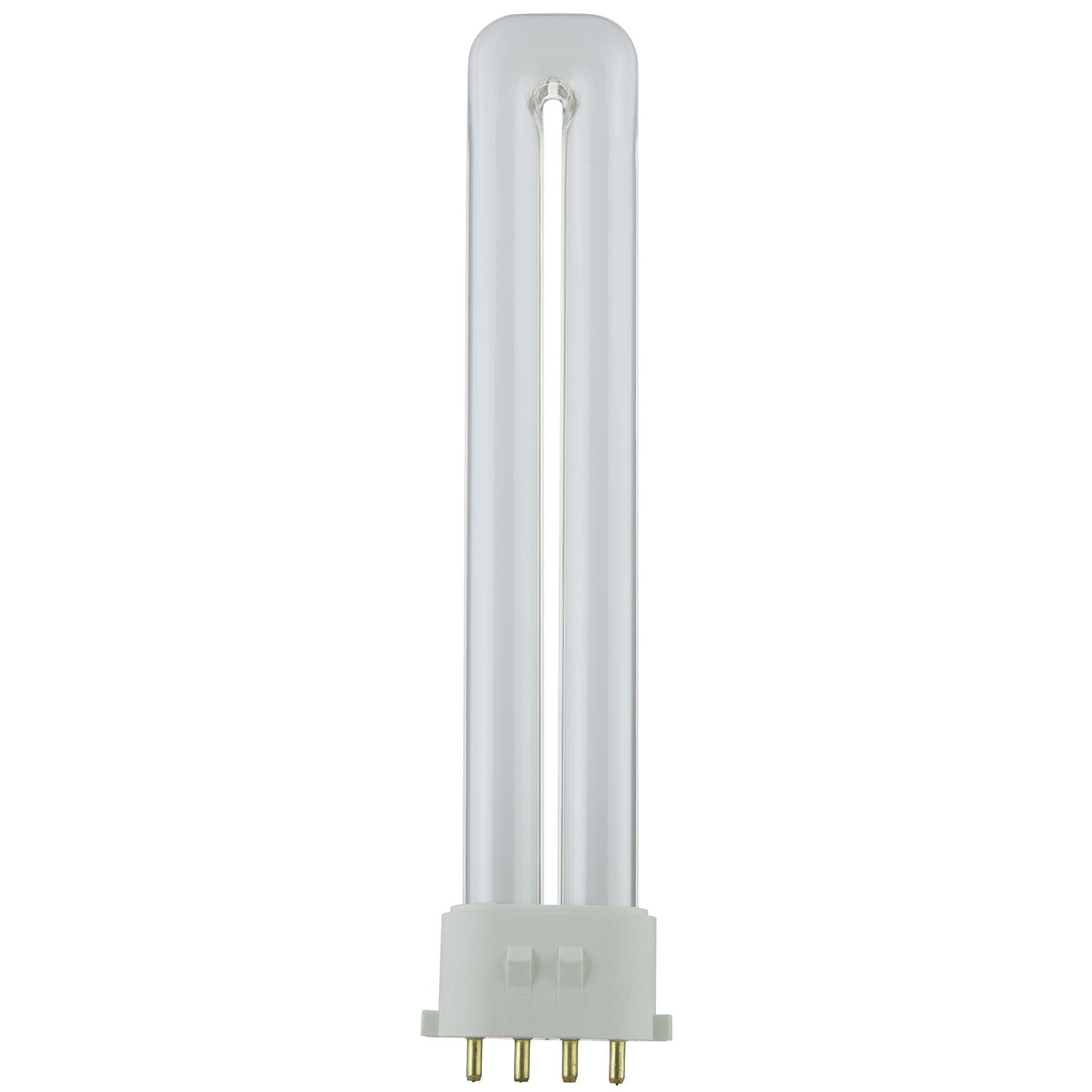 Sunlite 13 Watt PL 4-Pin Single U-Shaped Twin Tube, 2GX7 Base, Warm White - Cheap-Us