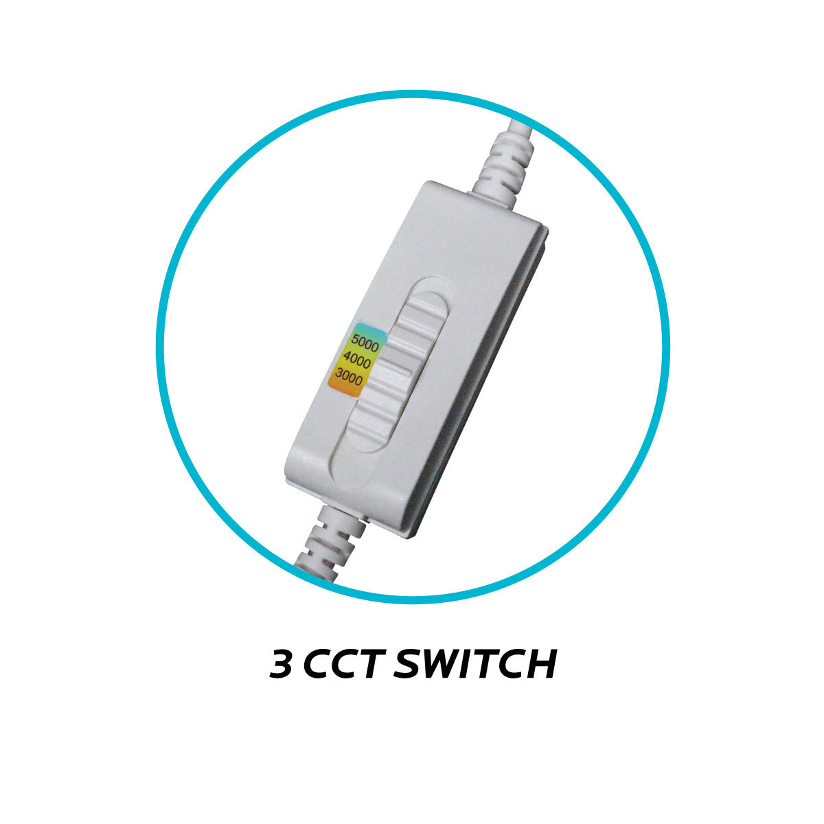 Luxrite Cct Change LED8W/DL3/GB/3CCT/FL 3000K,4000K,5000K Cct Select - Cheap-Us