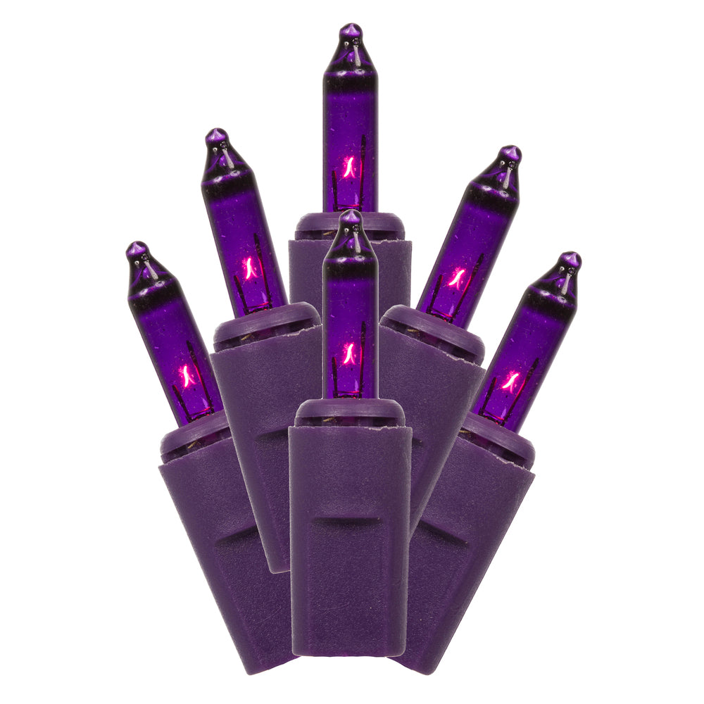 Vickerman 50 Clear Dura-lit Mini Light on Copper Wire, 37' Christmas Light Strand - Cheap-Us