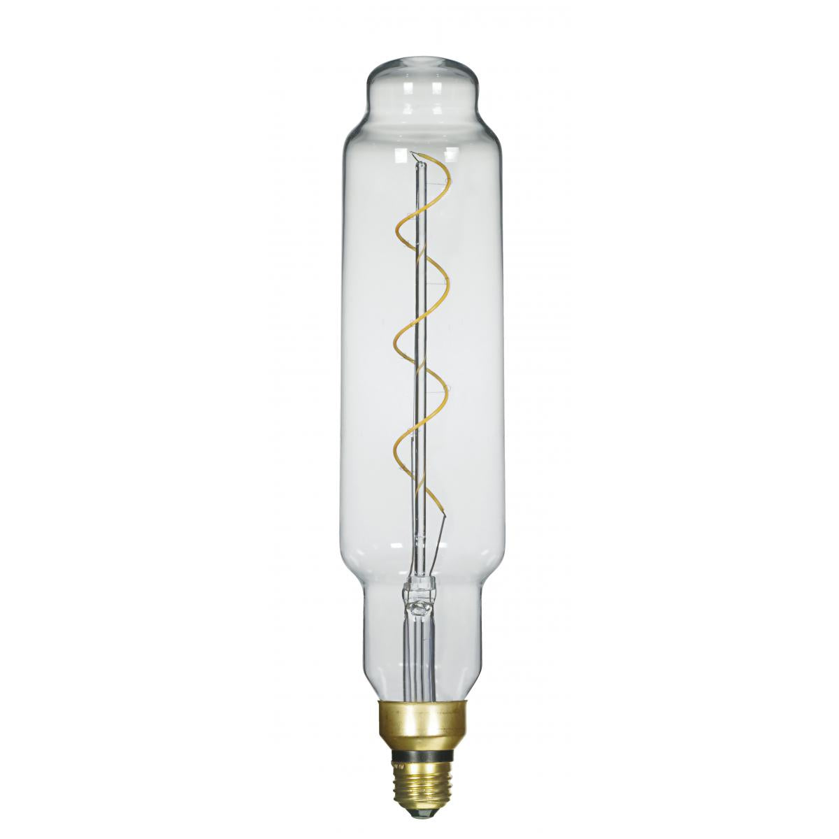 Satco Nuvo LED Vintage Light Bulb, T24/BT38/BT56/PS52 Base, 4 Watts, Medium Base, 120V, 2150K, Clear Finish - Cheap-Us