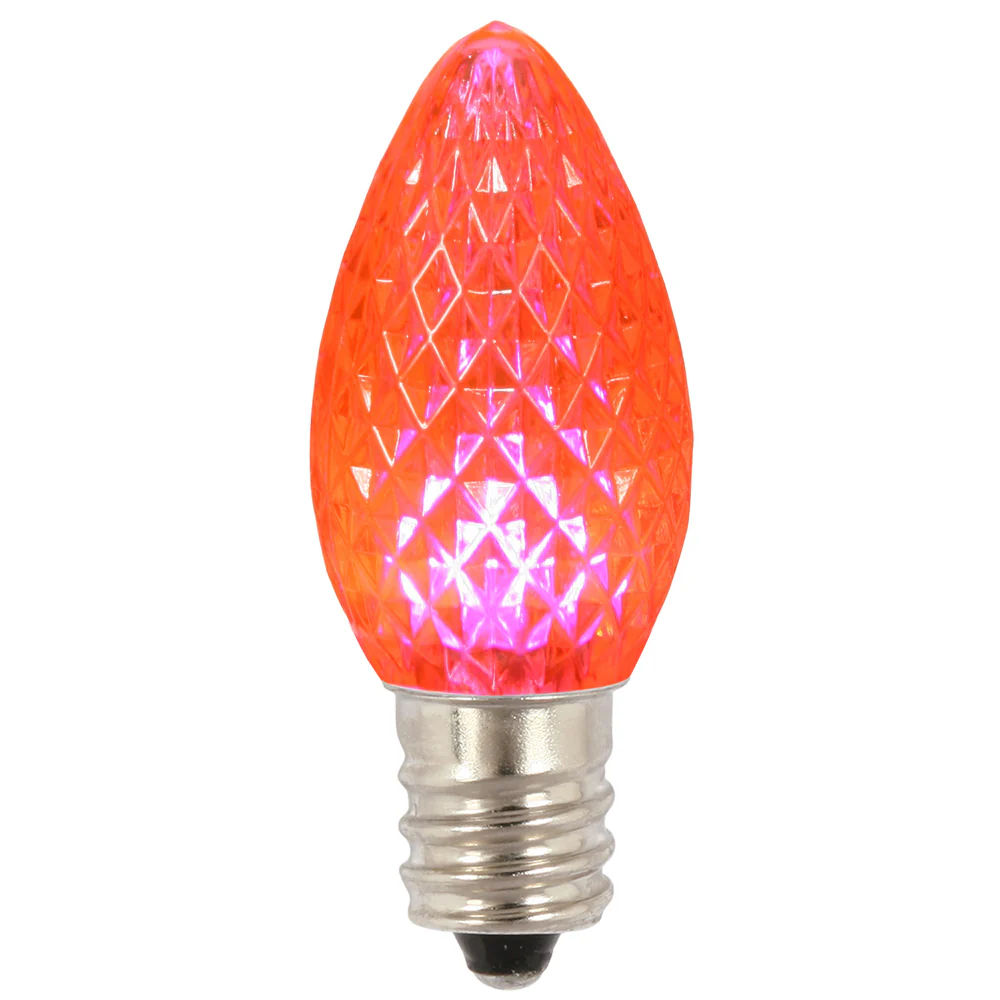 Vickerman C7 LED Pink Faceted Twinkle Bulb bag of 25 - Cheap-Us