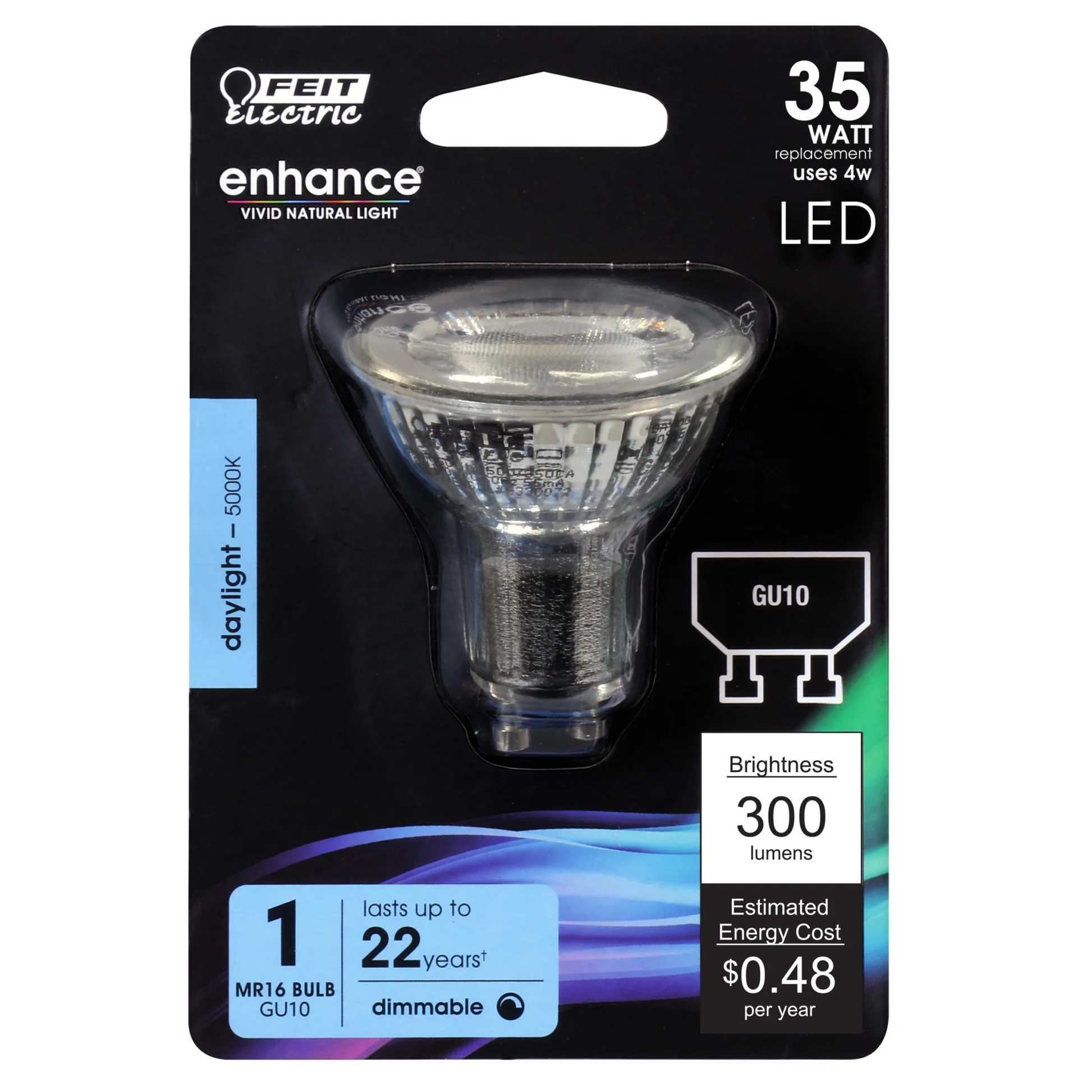 300 Lumen 5000K Dimmable LED - Cheap-Us
