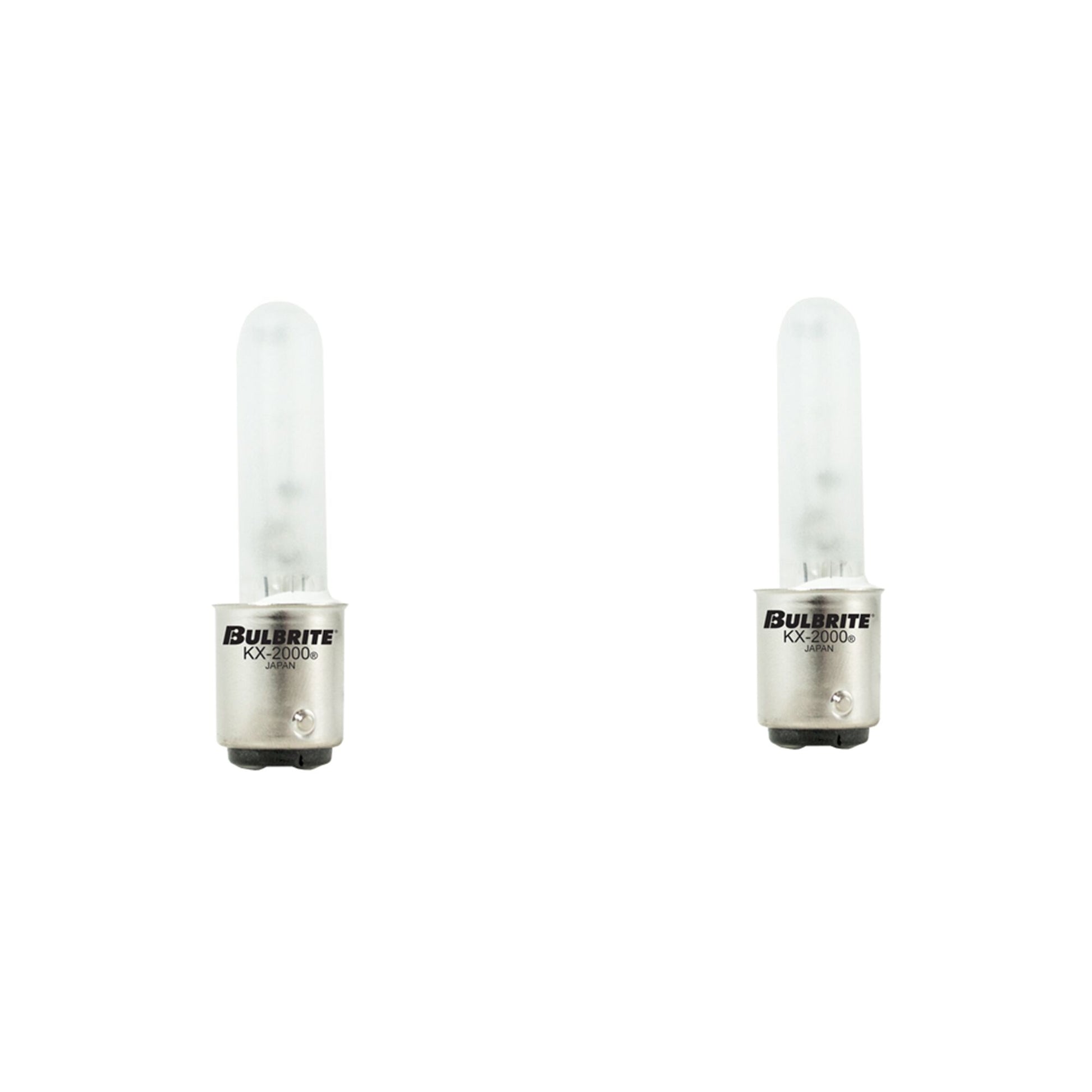 BULBRITE KRYPTON/XENON T3 DOUBLE-CONTACT BAYONET (BA15d) 20W DIMMABLE LIGHT BULB 2700K/WARM WHITE 2PK (473221) - Cheap-Us