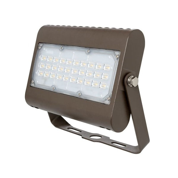 Westgate LED Flood Lights LF3 Series, 120~277V (Not Dimmable), Outdoor Lighting, 50W, 6100 Lumens, 4000K, Dark Bronze Finish - Cheap-Us