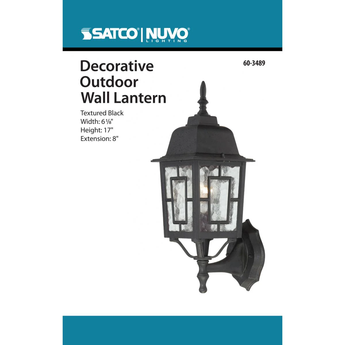 60-3489 BANYAN 1 LGT 17 OUTDOOR WALL Banyan - 1 Light - 17