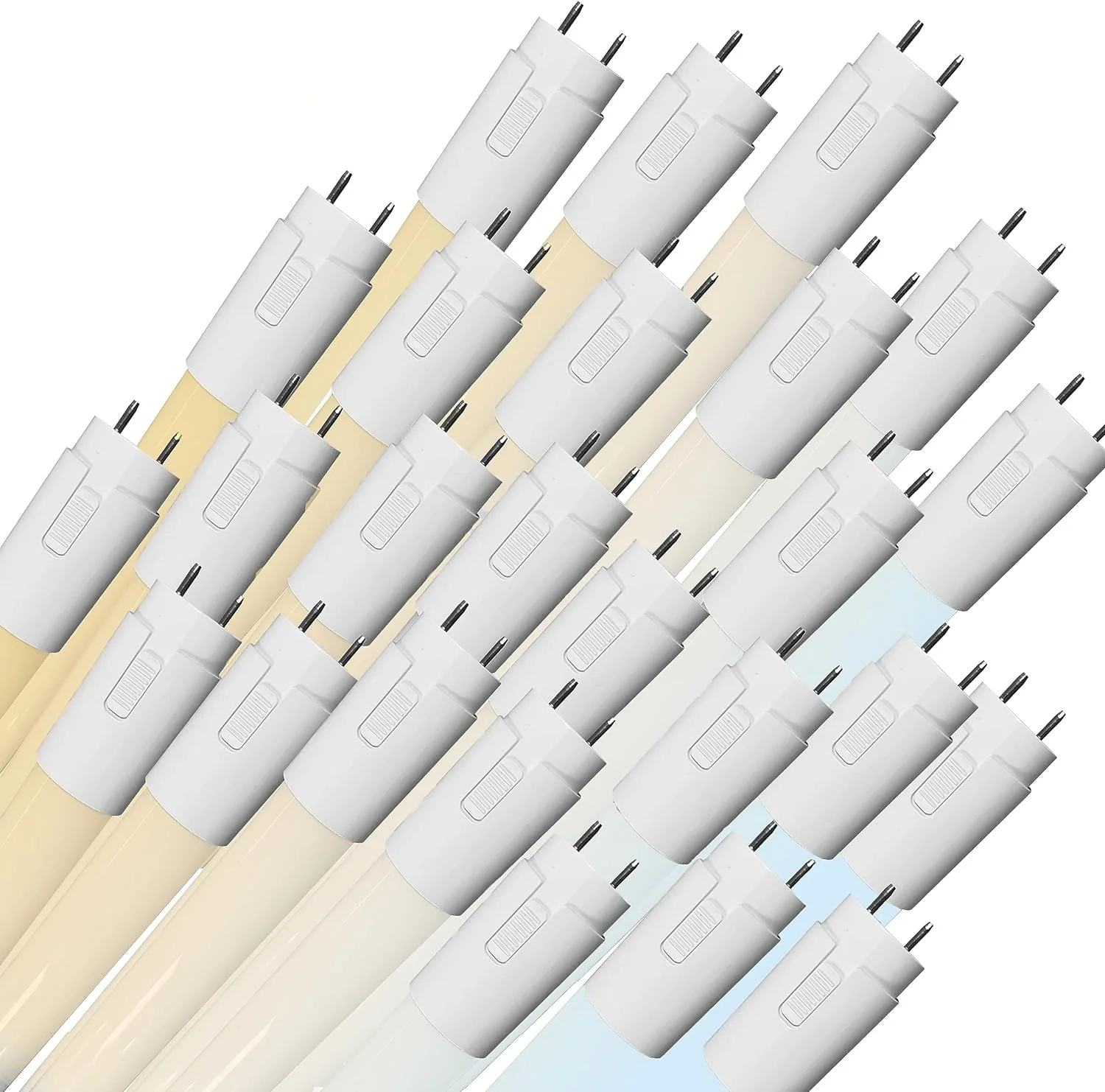 Sunlite 88044 3-Foot LED T8 Glass Tube Bulb (Type A+B), 12 Watts, 120-277V, 1700 Lm, Medium 2-Pin G13 Base, Single Or Double-Ended Ballast, UL Listed, 25 Pack, Color Selectable 35K/40K/50K - Cheap-Us