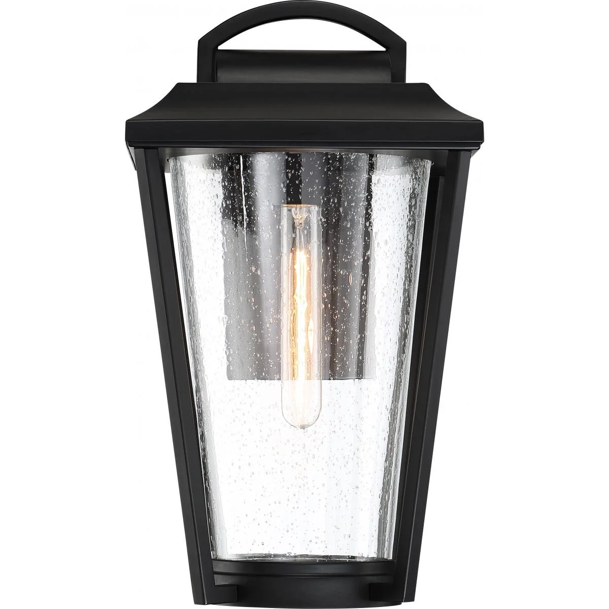 60-6511 LAKEVIEW 1 LT MEDIUM LANTERN Lakeview - 1 Light Medium Wall Lantern with Clear Seed Glass - Aged Bronze Finish - Cheap-Us
