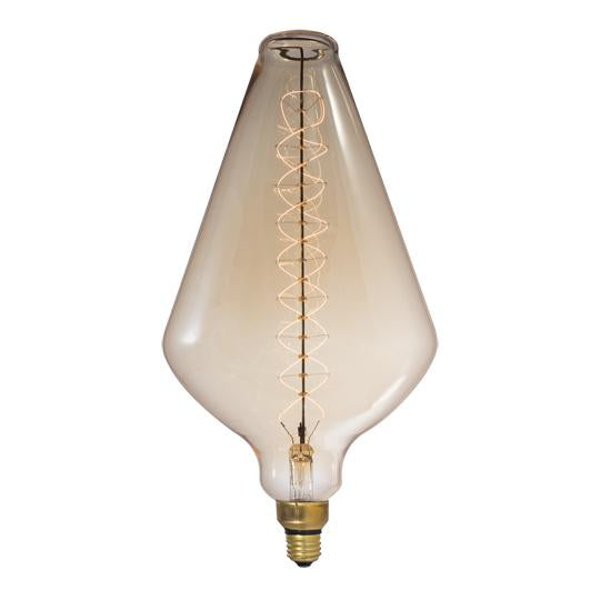 BULBRITE INCANDESCENT DIA MEDIUM SCREW (E26) 60W DIMMABLE NOSTALGIC LIGHT BULB 2200K/AMBER 1PK (137701) - Cheap-Us