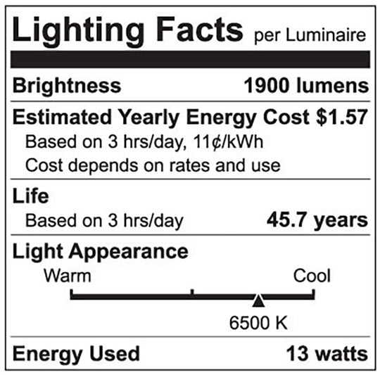 Luxrite LED 4' T8 Universal 13W Shatter Proof Ballast Compatible Light Tube, G13 Base, 1950 Lumens, 6500K - Daylight, 83 CRI, Frosted White Finish (LR34194) - Cheap-Us