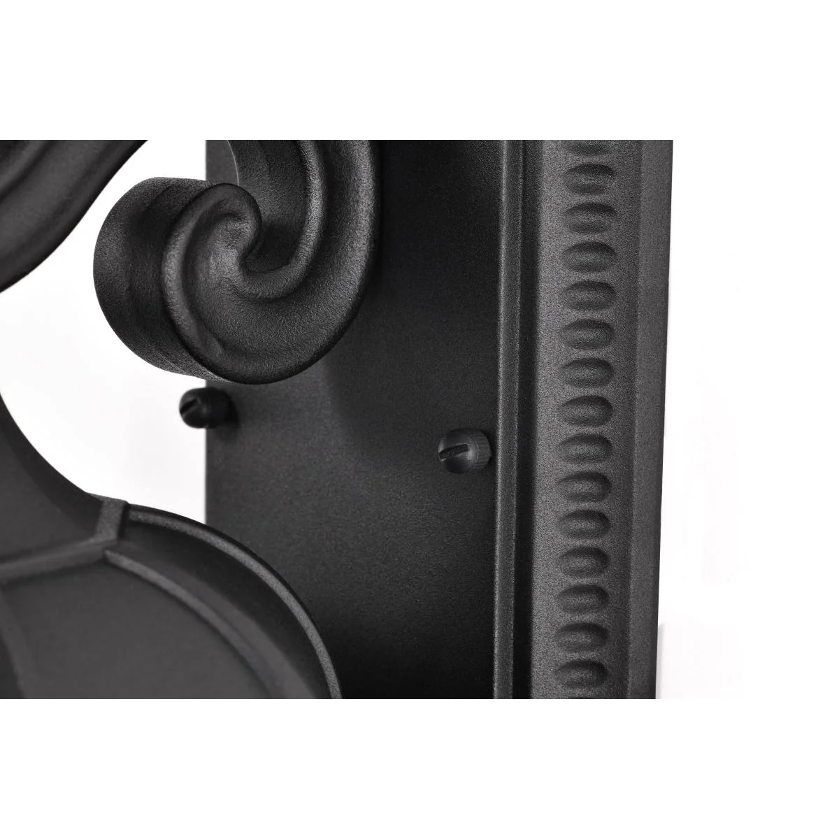 60-5946 EAST RIVER 1LT OUTDOOR LG WALL East River Collection Outdoor 16 inch Large Wall Light; Matte Black Finish with Clear Water Glass - Cheap-Us