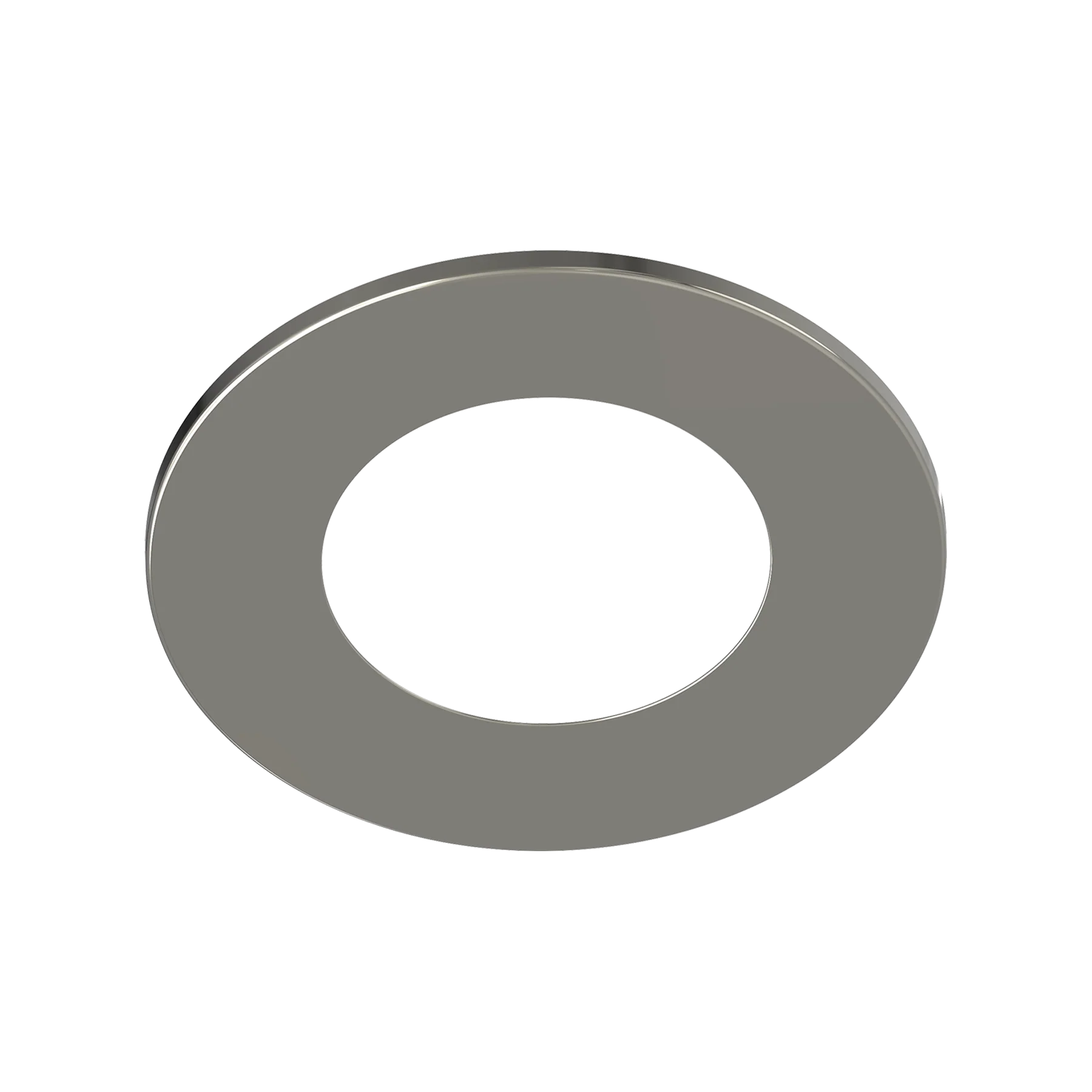 Luxrite 3-4 Inch Trim Replacement - Round Brushed Nickel (LR24984) - Cheap-Us