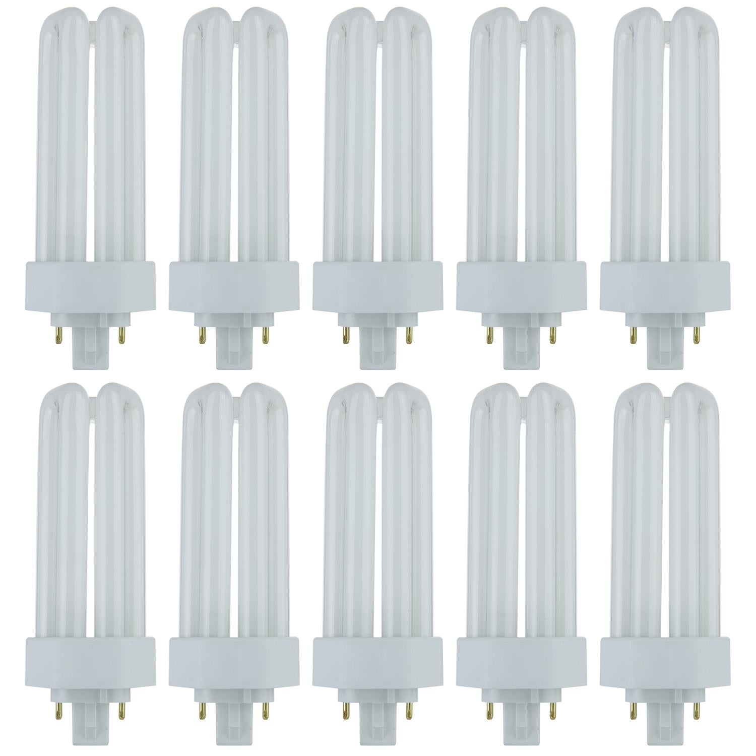 Sunlite 26 Watt PLT 4-Pin Triple Tube, GX24Q-3 Base, Warm White - Cheap-Us
