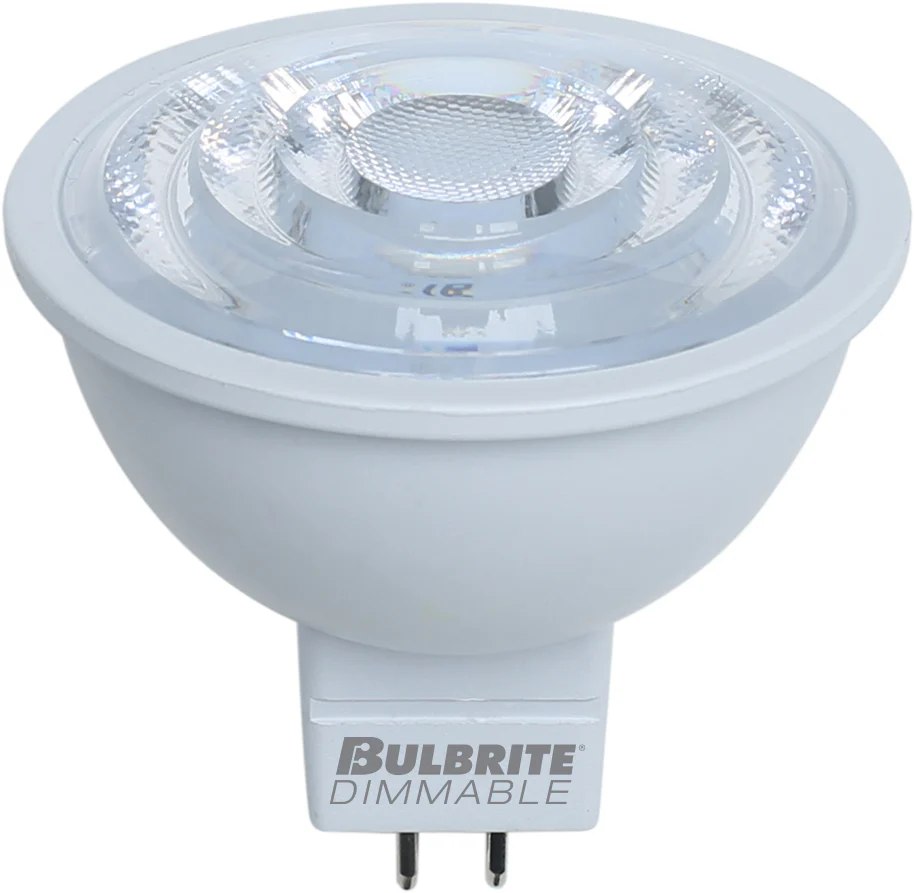 Bulbrite 50 Watt equivalent MR16 with Bi Pin Base GU5.3 Dimmable 3000K LED Light Bulb - Cheap-Us