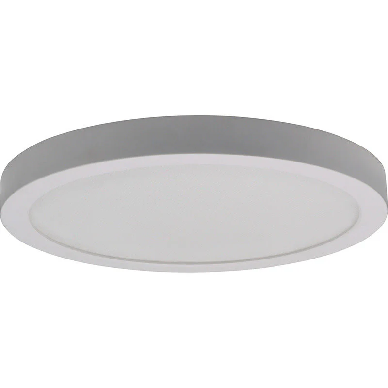 Westgate 10In 17W 1020 Lumens Flush-Mount 5Cct, Cr90, 120V, Ugr<19, Residential Lighting, 17W, 1190 Lumens, 27K/30K/35K/40K/50K, White Finish, TRIAC - Cheap-Us