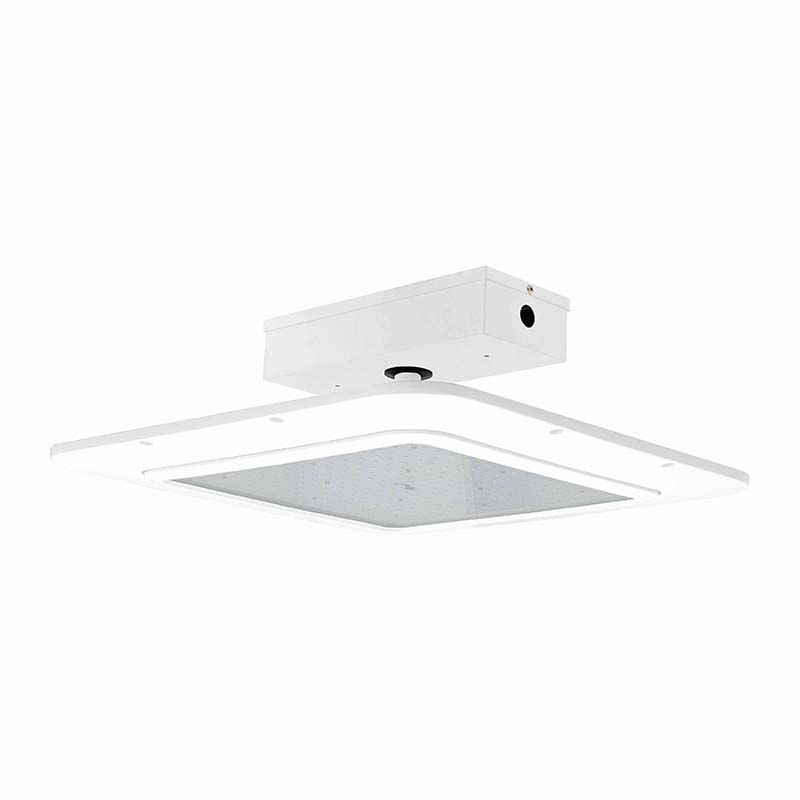 Westgate X-Gen  Under-Canopy Light Adj. 80W-150W 50K 120-277V 0-10V, Outdoor Lighting, 80W/100W/120W/150W, 140 Lumens/W, 5000K, Bronze 0~10V Dimmable - Cheap-Us