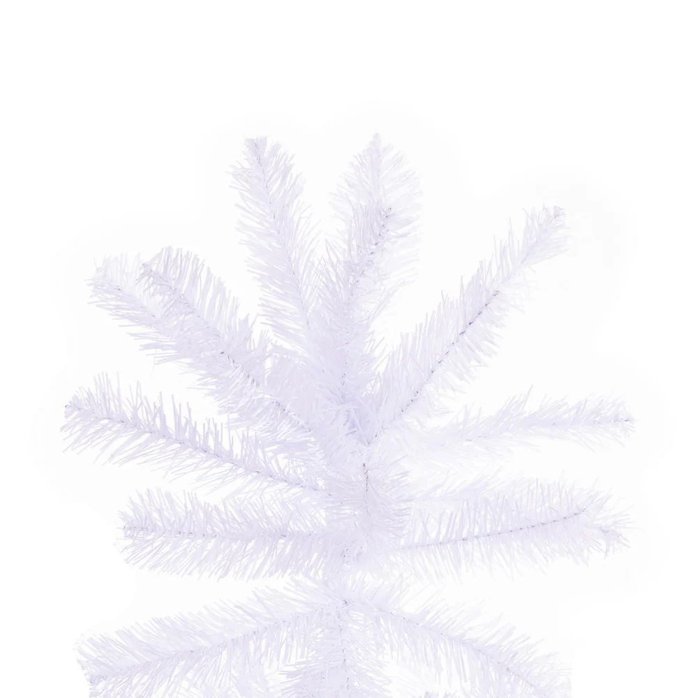 Vickerman 9.5' White Salem Pencil Pine Artificial Christmas Tree Unlit - Cheap-Us