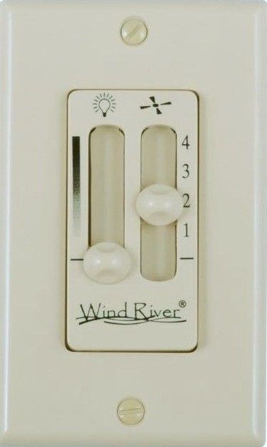 Wind River Fans Dual Fan Light Wall Control - Cheap-Us